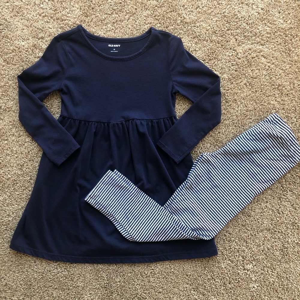 4t dress and leggings